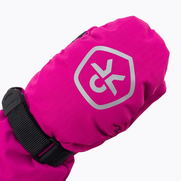 Χρώμα Παιδικά γάντια Αδιάβροχα γάντια του σκι ροζ 740816 4
