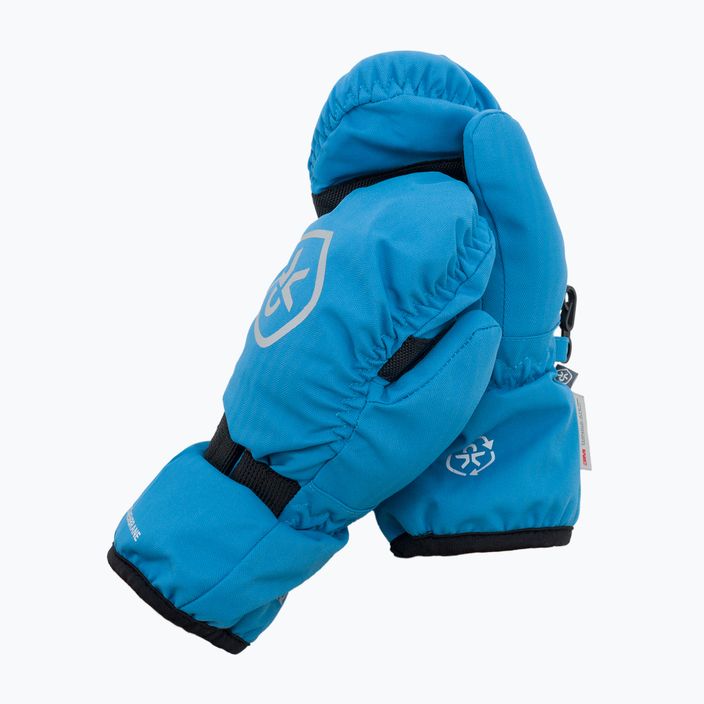 Χρώμα Παιδικά γάντια Αδιάβροχα γάντια του σκι μπλε 740816