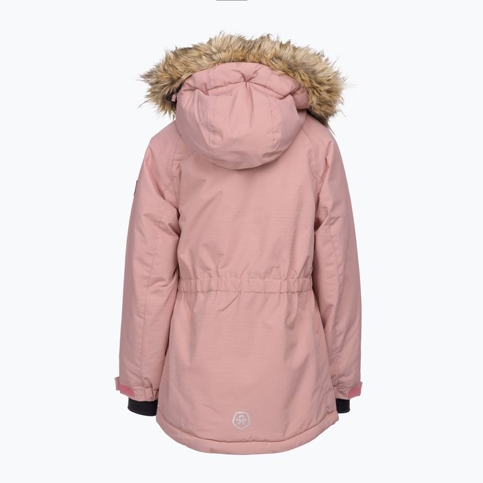 Παιδικό χειμερινό μπουφάν Color Kids Parka w. Fake Fur AF 10,000 ροζ 740724 2