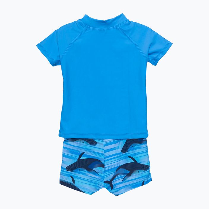 T-shirt + σορτς κολύμβησης Color Παιδικό σετ μπλε CO7200897553 2