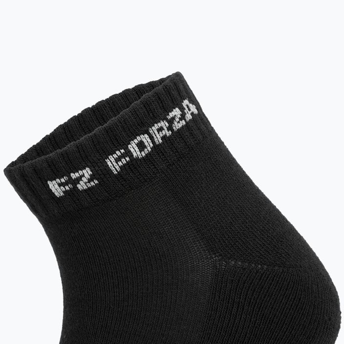 FZ Forza Comfort Short κάλτσες 3 ζευγάρια μαύρες 3