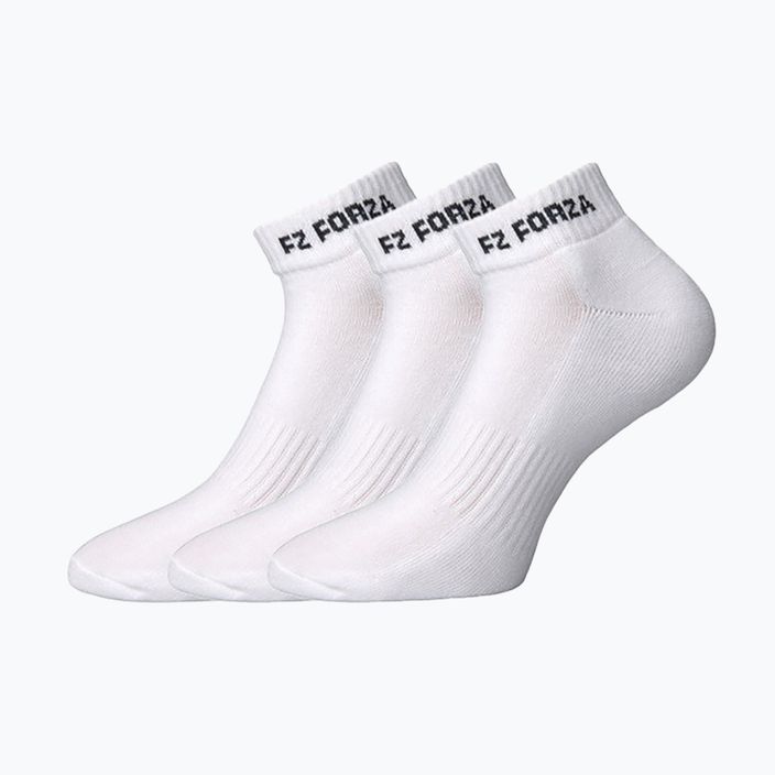 FZ Forza Comfort Short κάλτσες 3 ζευγάρια λευκές 4