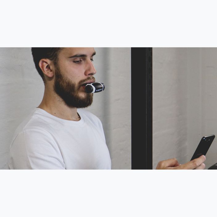 Στόμιο για το εκπαιδευτικό αναπνοής Airofit Advanced Mouthpieces μαύρο 4