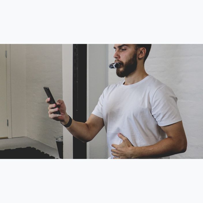 Στόμιο για το εκπαιδευτικό αναπνοής Airofit Advanced Mouthpieces μαύρο 5