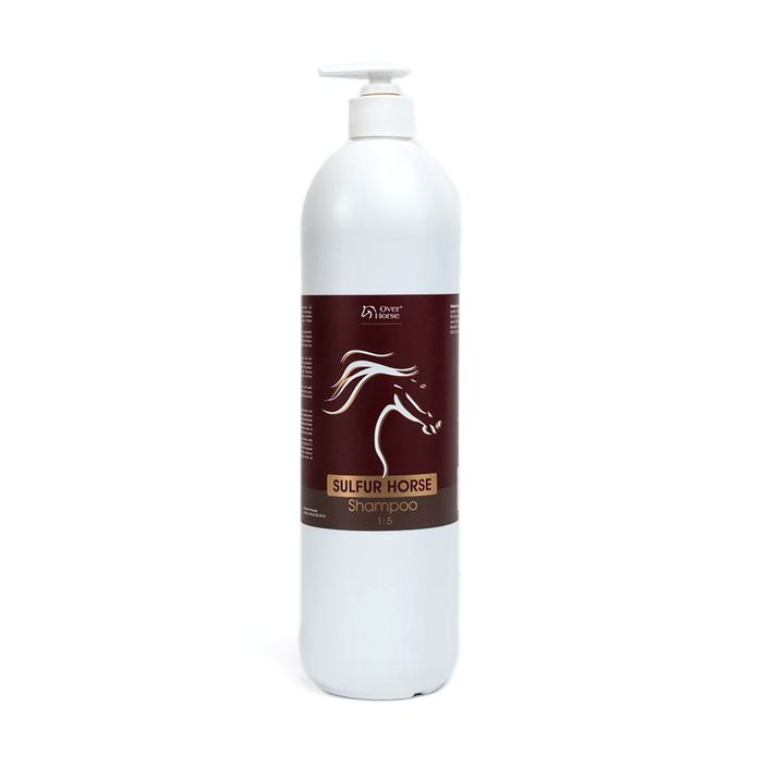 Σαμπουάν για δερματικά προβλήματα για άλογα Over Horse Sulfur Horse 1000 ml 2