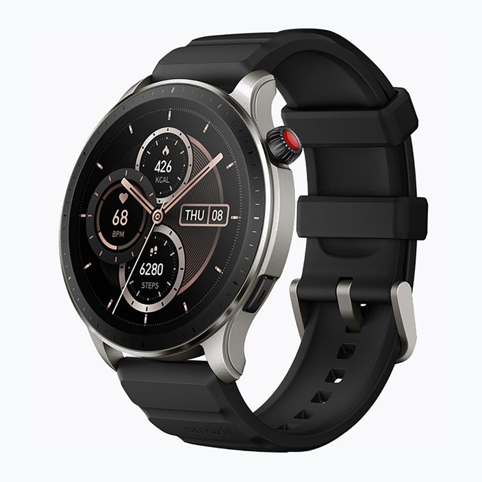 Amazfit GTR 4 Superspeed ρολόι + κλίμακα μαύρο/ασημί W2166EU1N 4