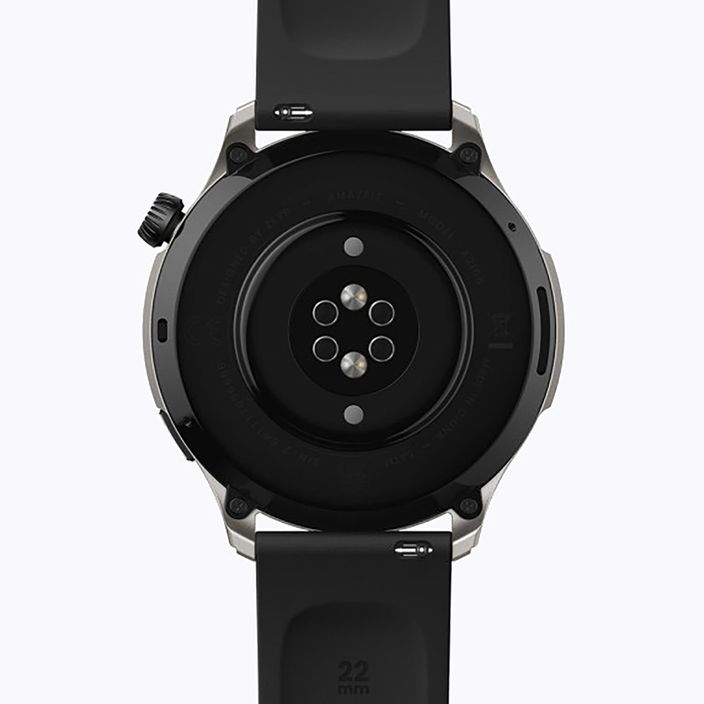 Amazfit GTR 4 Superspeed ρολόι + κλίμακα μαύρο/ασημί W2166EU1N 6
