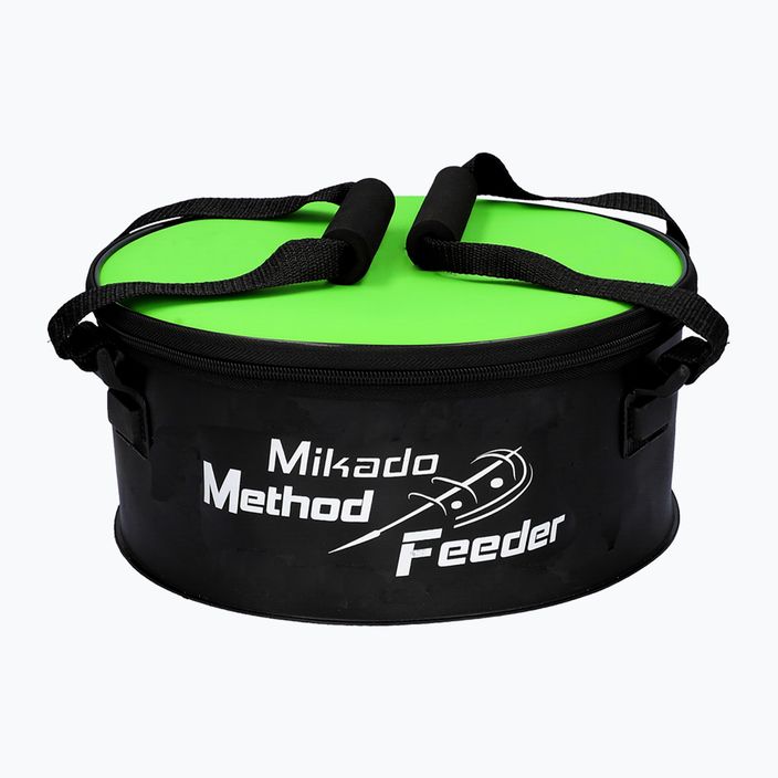 Mikado Method Feeder 004 μαύρη-πράσινη τσάντα δολώματος UWI-MF-004 5