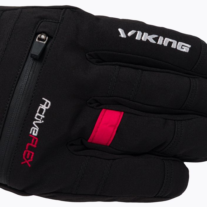 Ανδρικά γάντια σκι Viking Kuruk Ski μαύρο 112/16/1285/34 4