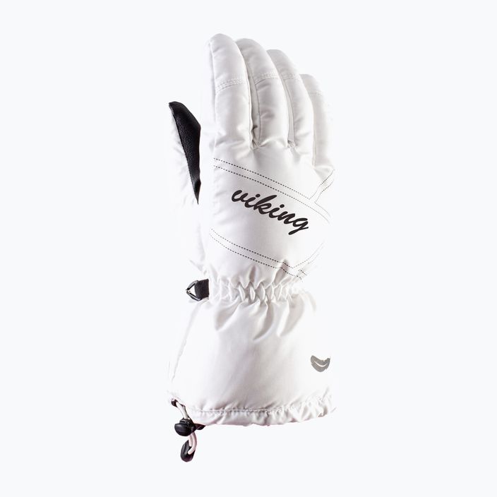Γυναικεία γάντια σκι Viking Strix Ski λευκό 112/18/6280/01 6
