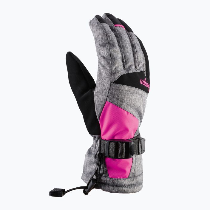 Γυναικεία γάντια σκι Viking Ronda Ski ροζ 113 20 5473 46 6