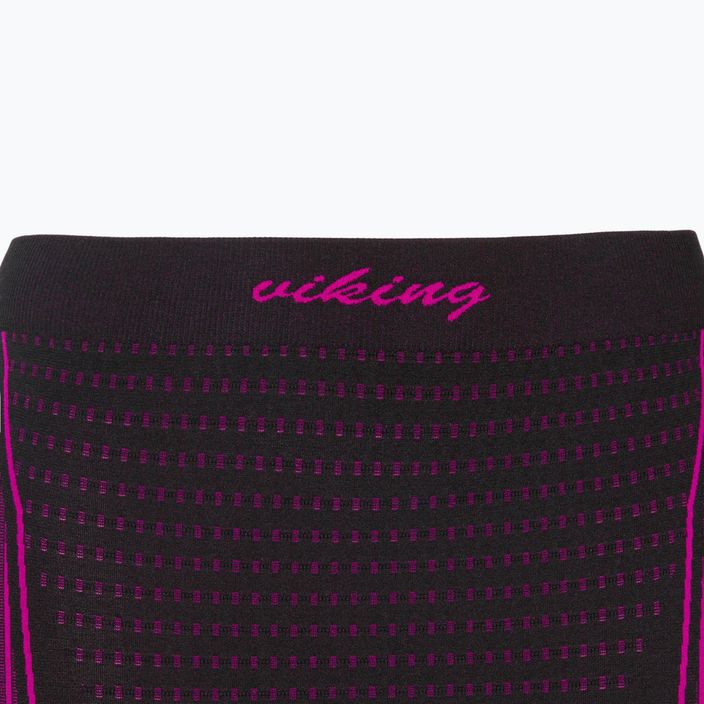 Γυναικείο θερμικό παντελόνι Viking Etna μαύρο/ροζ 500/21/3092 6