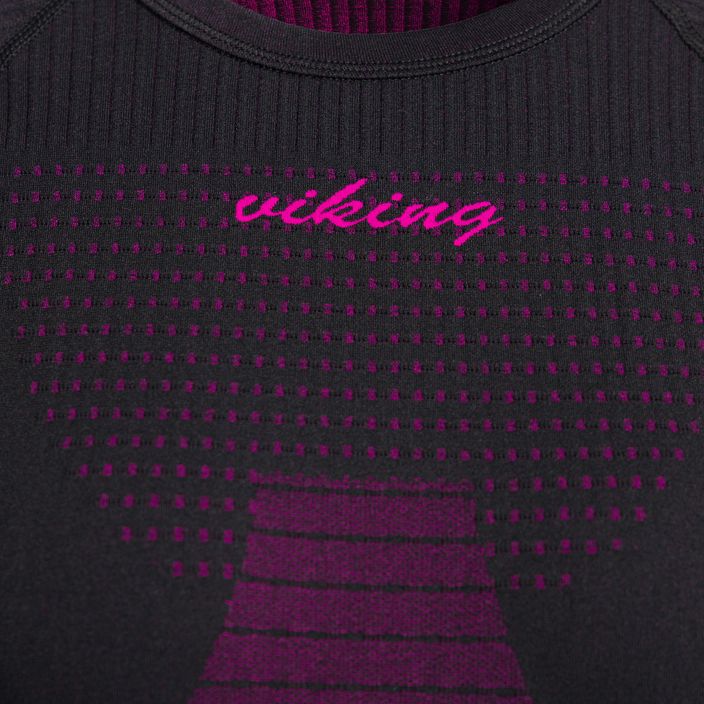 Γυναικεία θερμικά εσώρουχα Viking Etna μαύρο/ροζ 500/21/3090 9