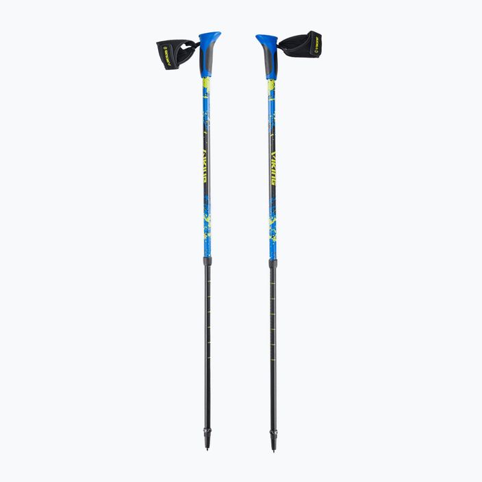 Σκανδιναβικά μπαστούνια περπατήματος Viking Ruten Pro 15 μπλε/μαύρο 650/22/5190/15