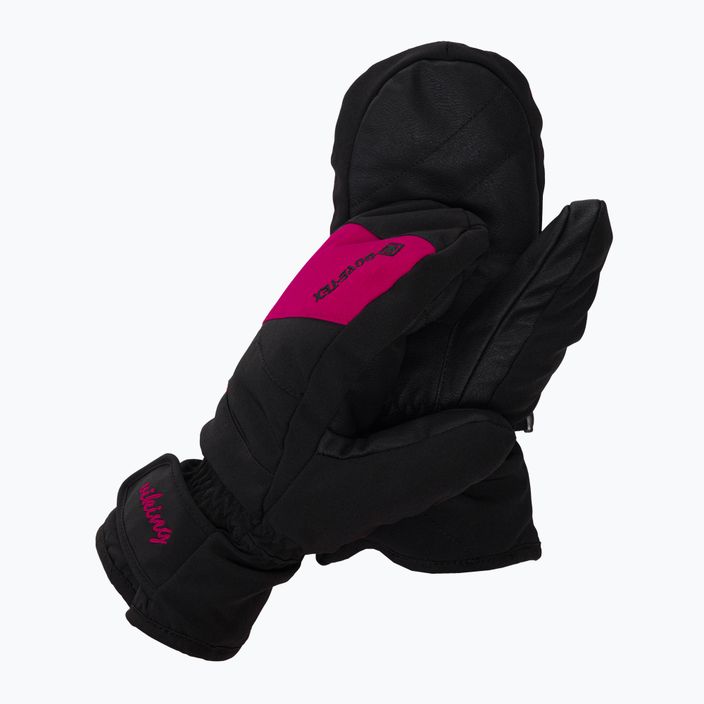 Γυναικεία γάντια σκι Viking Sherpa GTX Mitten Ski μαύρο/ροζ 150/22/0077/46