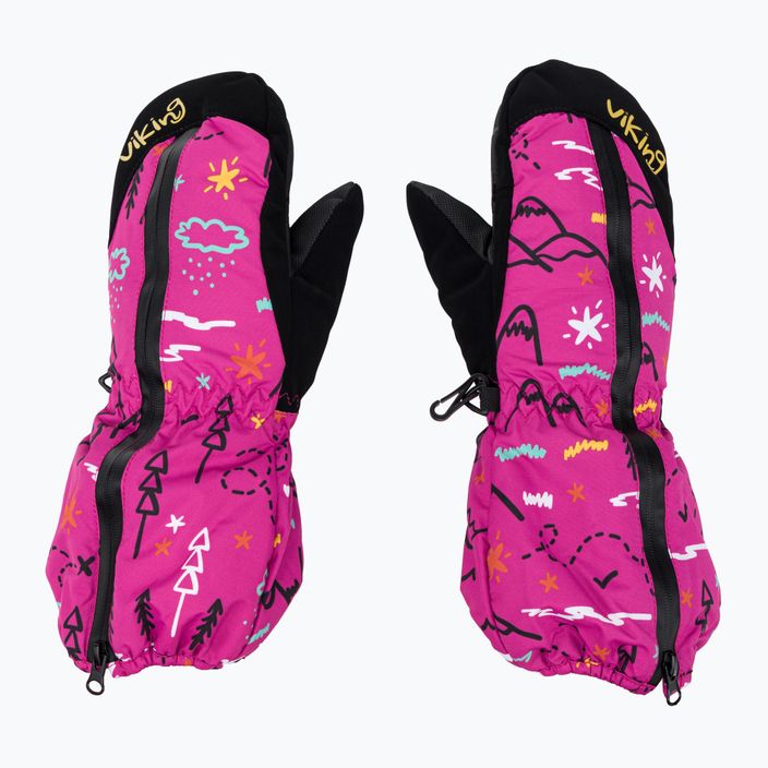 Viking Snoppy ροζ παιδικά γάντια σκι 125/23/2288/46 2