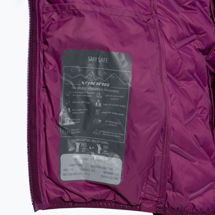Γυναικείο πουπουλένιο μπουφάν Viking Aspen ροζ 750/23/8818/46/XS 9