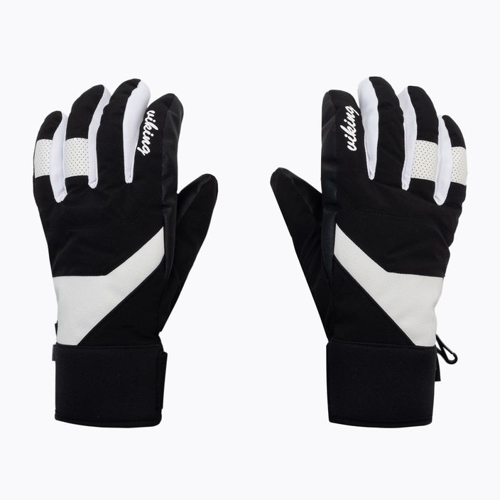 Γάντια σκι Viking Fiorentini μαύρο και λευκό 113/23/2588/01 2