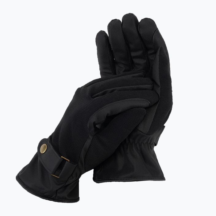 York Snap χειμερινά γάντια ιππασίας μαύρο 12260204