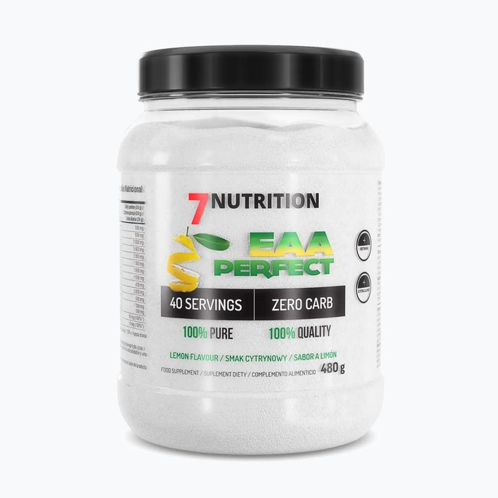 EAA Perfect 7Nutrition αμινοξέα 480g λεμόνι 7Nu000392