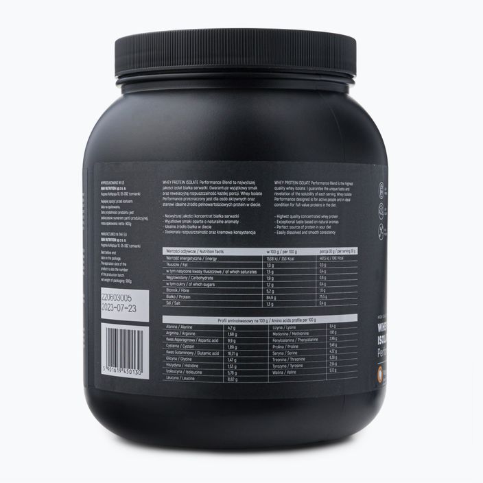 Απομονωμένη πρωτεΐνη ορού γάλακτος Raw Nutrition 900g mango WPI-59017 3