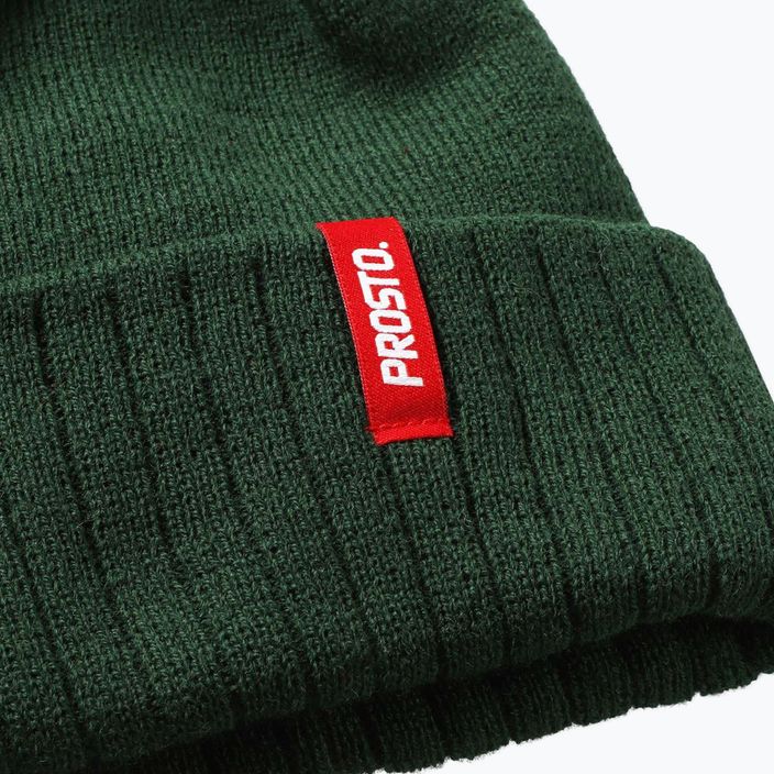 Ανδρικό χειμερινό καπέλο PROSTO Cirru πράσινο KL222MACC2073U 7