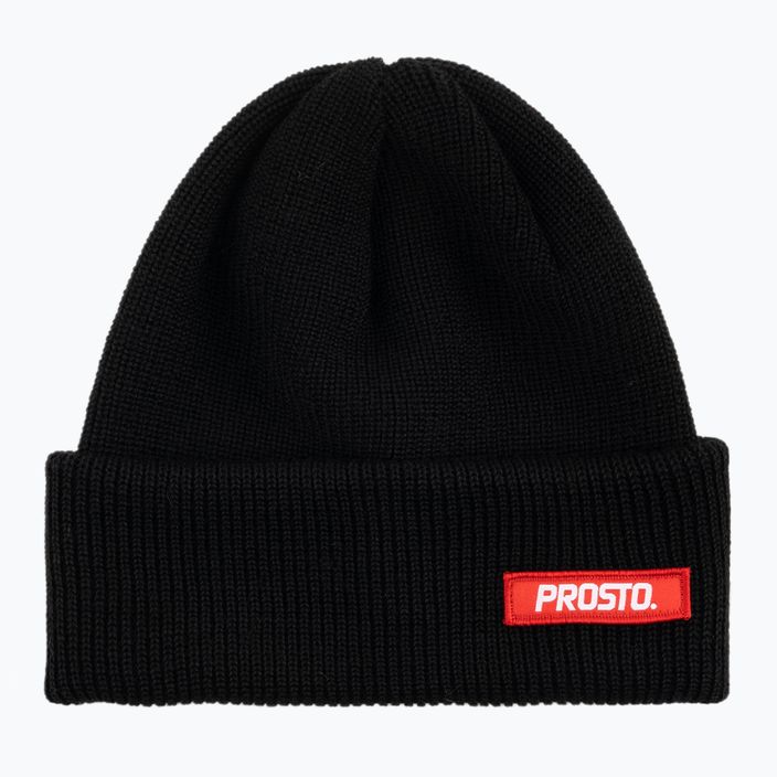 PROSTO Land ανδρικό χειμερινό καπέλο μαύρο KL222MACC2151U 5