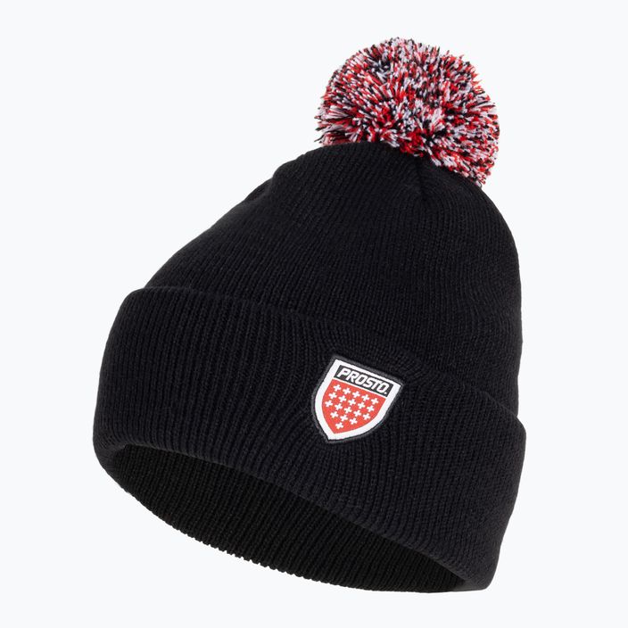 Ανδρικό χειμερινό καπέλο PROSTO Brand μαύρο KL222MACC2171U 3