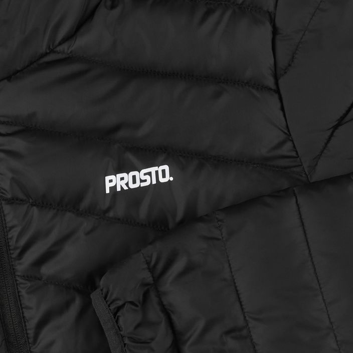 Ανδρικό χειμερινό μπουφάν PROSTO Ultralight μαύρο 4