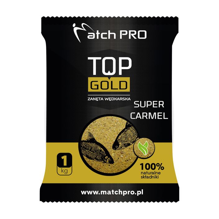 MatchPro Top Gold Super Carmel fishing groundbait 1 kg 970004 2
