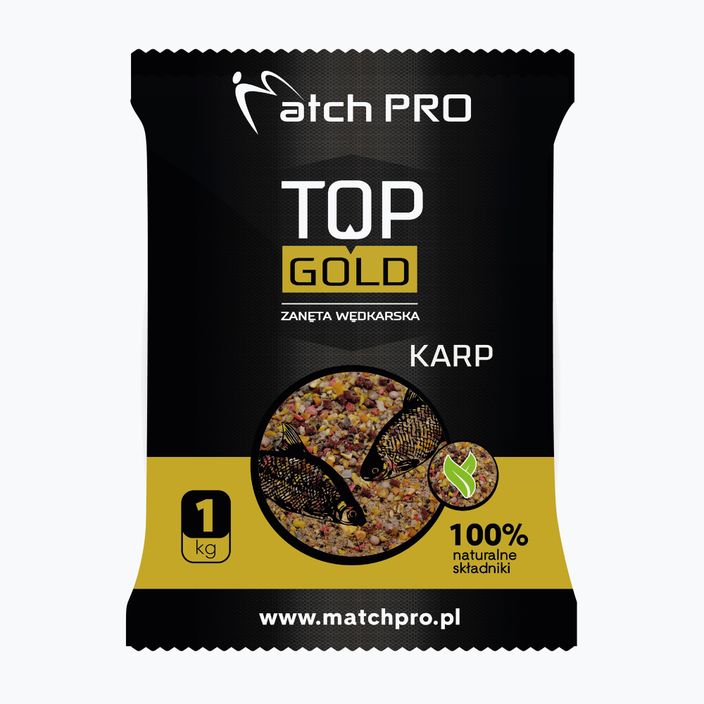MatchPro Top Gold για ψάρεμα κυπρίνου groundbait 1 kg 970012