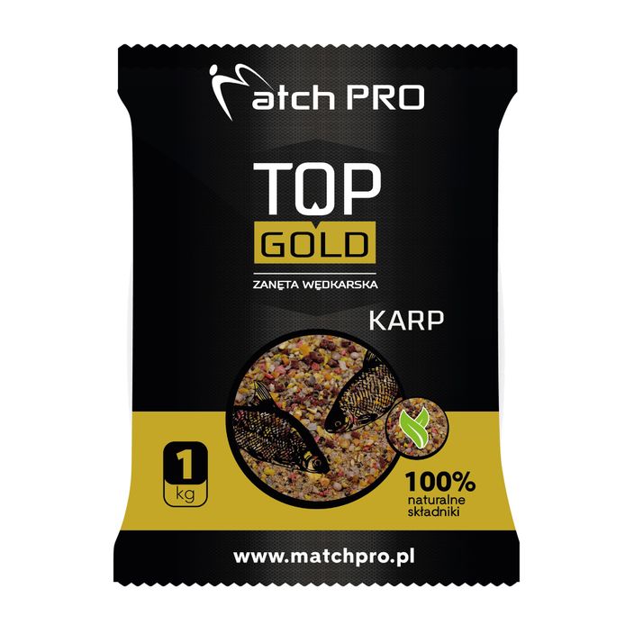 MatchPro Top Gold για ψάρεμα κυπρίνου groundbait 1 kg 970012 2