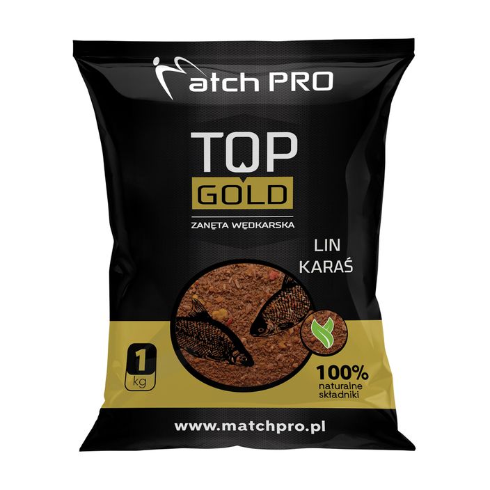MatchPro Top Gold Lin - Αλιευτικό δόλωμα για κυπρίνους 1 kg 970014 2