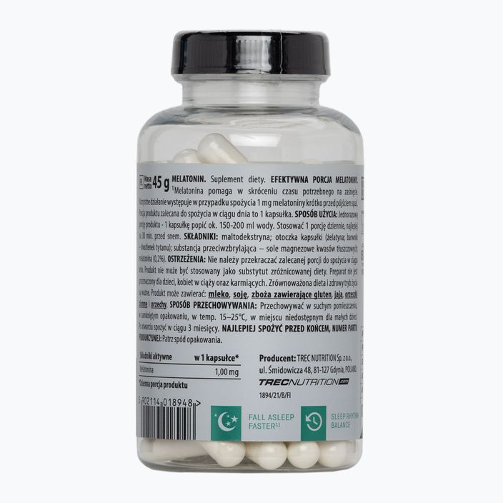 Vitality Melatonin Trec μελατονίνη 90 κάψουλες TRE/880 2