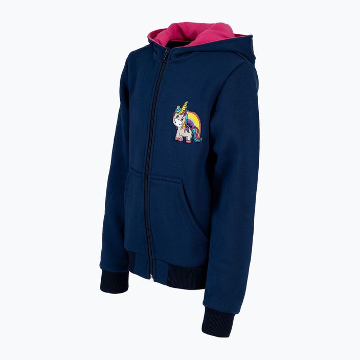 York Unicorn παιδικό φούτερ ιππασίας μπλε και ροζ 501801146 3