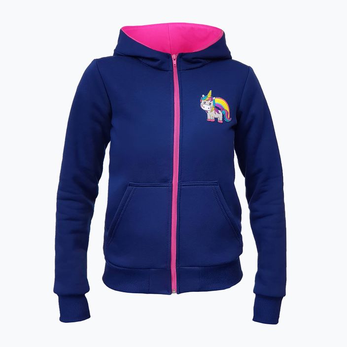 York Unicorn παιδικό φούτερ ιππασίας μπλε και ροζ 501801146 5