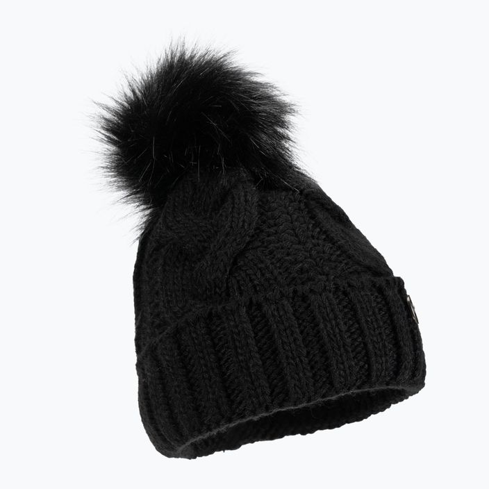 Γυναικείο χειμερινό καπέλο Horsenjoy Aida μαύρο 2120202