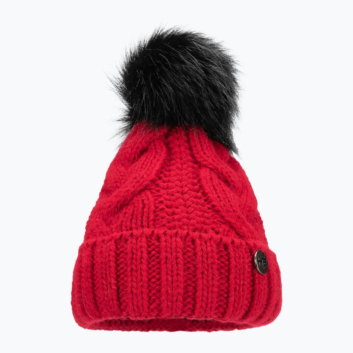 Γυναικείο χειμερινό καπέλο Horsenjoy Aida κόκκινο 2120204 2