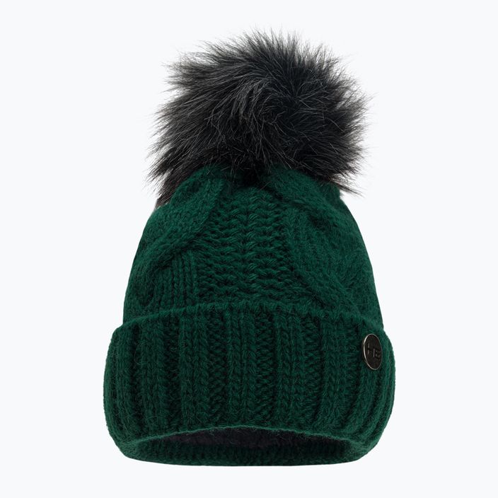 Γυναικείο χειμερινό καπέλο Horsenjoy Aida πράσινο 2120206 2