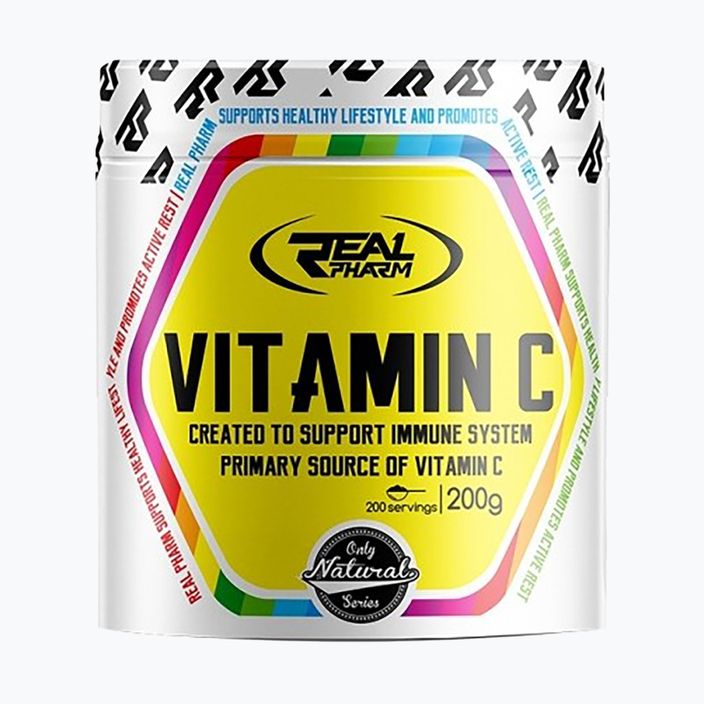 Real Pharm Βιταμίνη C 200 g φράουλα/βατόμουρο 3