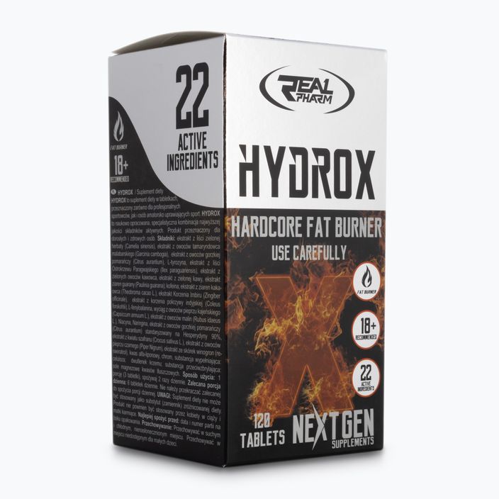 Hydrox Real Pharm λιποδιαλύτης 120 δισκία 707116