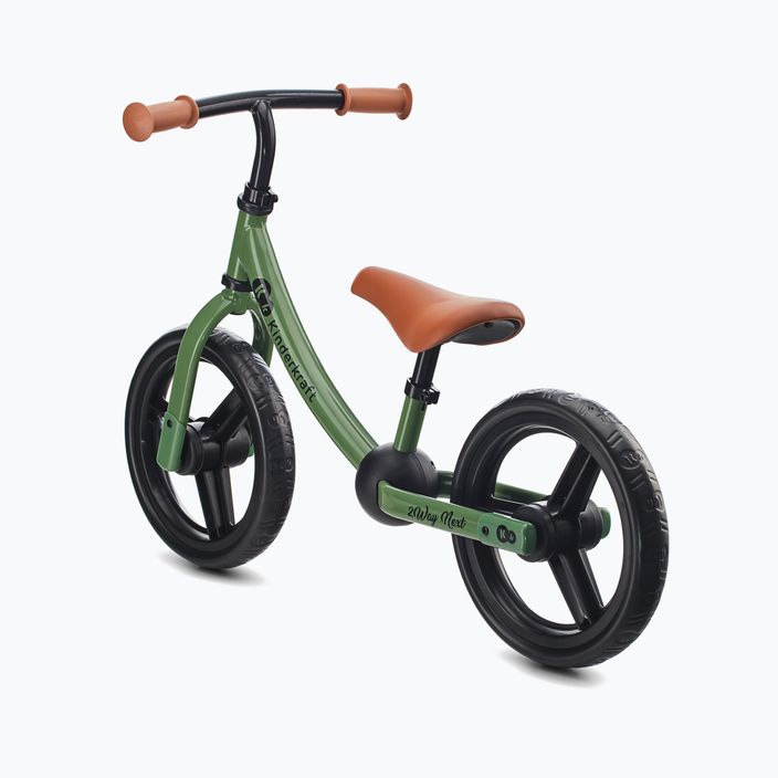 Kinderkraft 2Way Next ανοιχτό πράσινο ποδήλατο τζόκινγκ 3