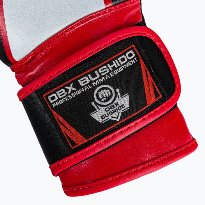 DBX BUSHIDO ARB-407v2 παιδικά γάντια πυγμαχίας μαύρα και κόκκινα 6
