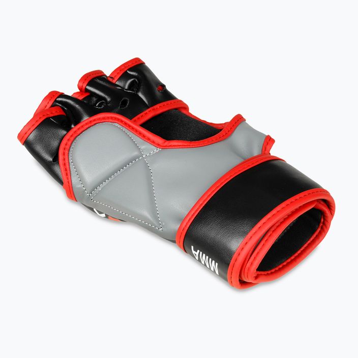 Γάντια προπόνησης για MMA και προπόνηση με σάκο DBX BUSHIDO μαύρο-κόκκινο E1V6-M 11