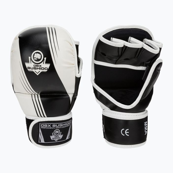 Mma Krav Maga γάντια DBX BUSHIDO μαύρο και λευκό Arm-2011A-L/XL 3