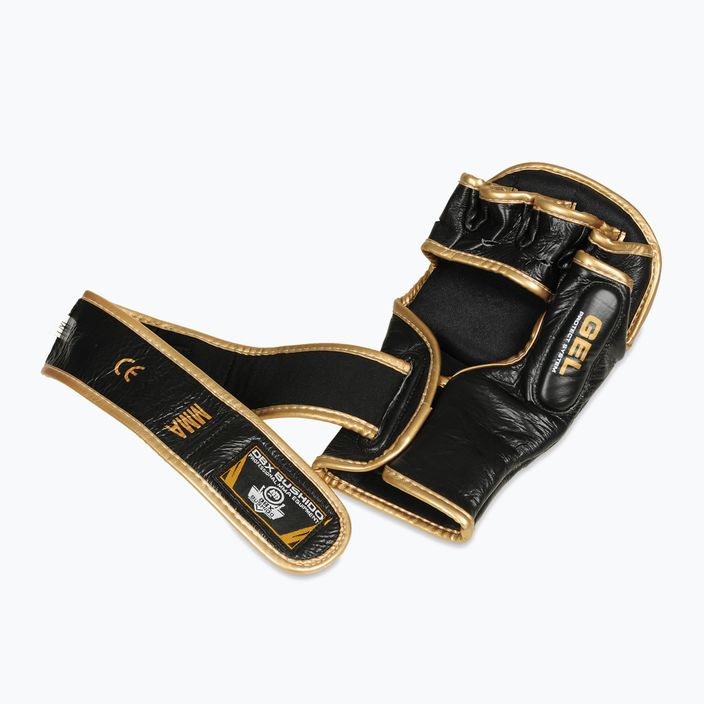 Γάντια για προπόνηση MMA DBX BUSHIDO δερμάτινα μαύρα Arm-2011D-L 11