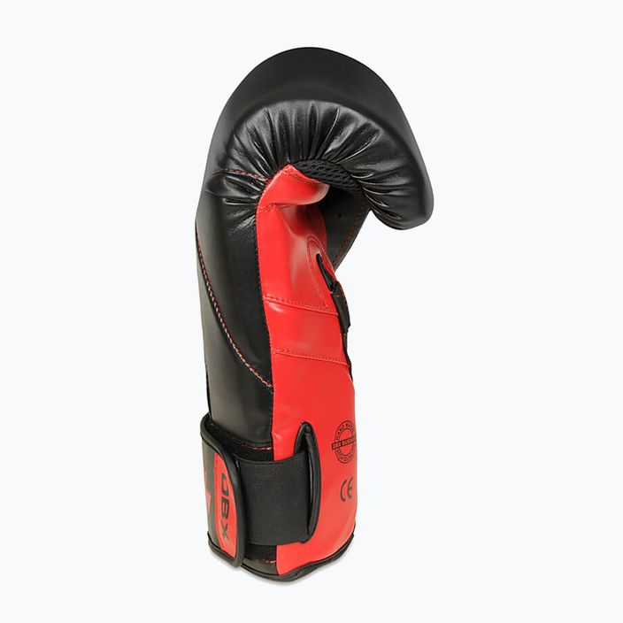 DBX BUSHIDO "Hammer - Red" γάντια πυγμαχίας Muay Thai μαύρο/κόκκινο 4