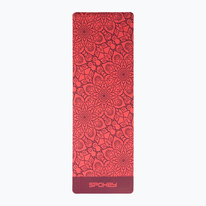Στρώμα γιόγκα Spokey Yoga PK Mandala 4 mm κόκκινο 926051 2