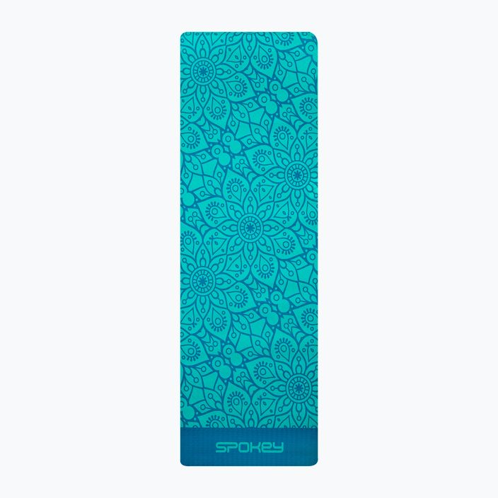Στρώμα γιόγκα Spokey Yoga TQ Mandala 4 mm μπλε 926053 5