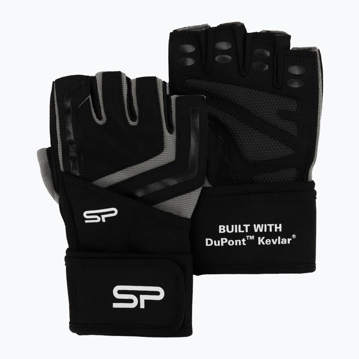 Γάντια γυμναστικής Spokey Bolster μαύρα 928965